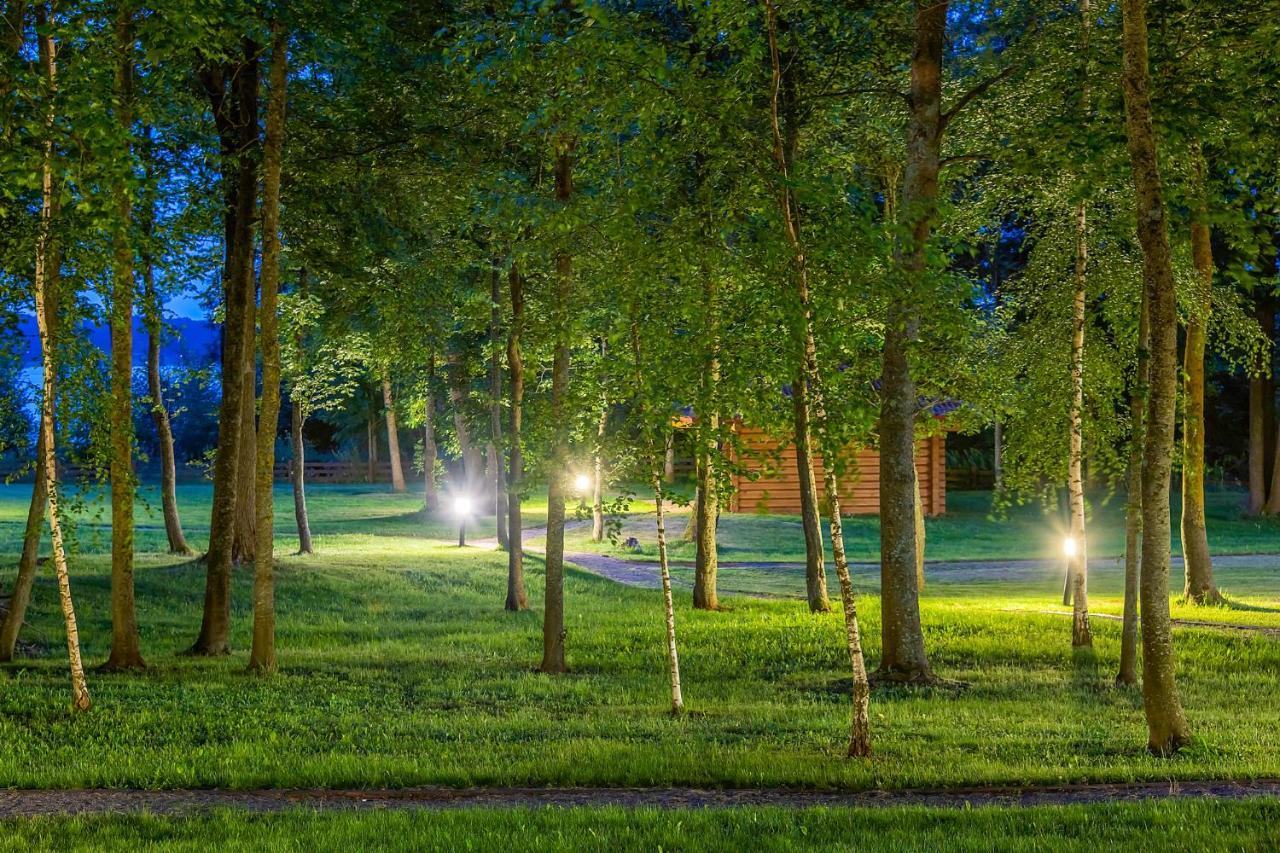 Alauso Slenis Hotel Sudeikiai Bagian luar foto