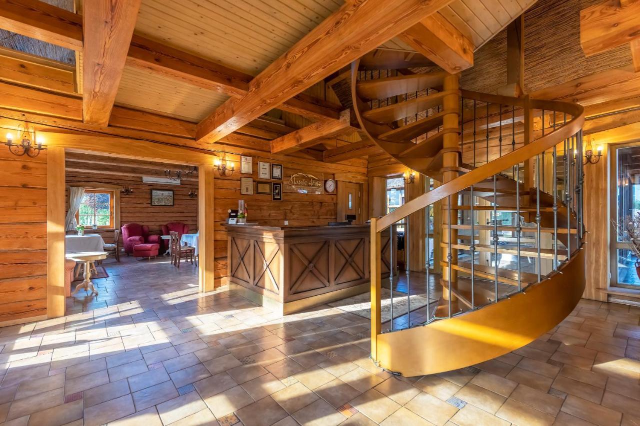 Alauso Slenis Hotel Sudeikiai Bagian luar foto