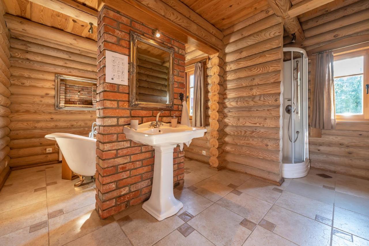 Alauso Slenis Hotel Sudeikiai Bagian luar foto