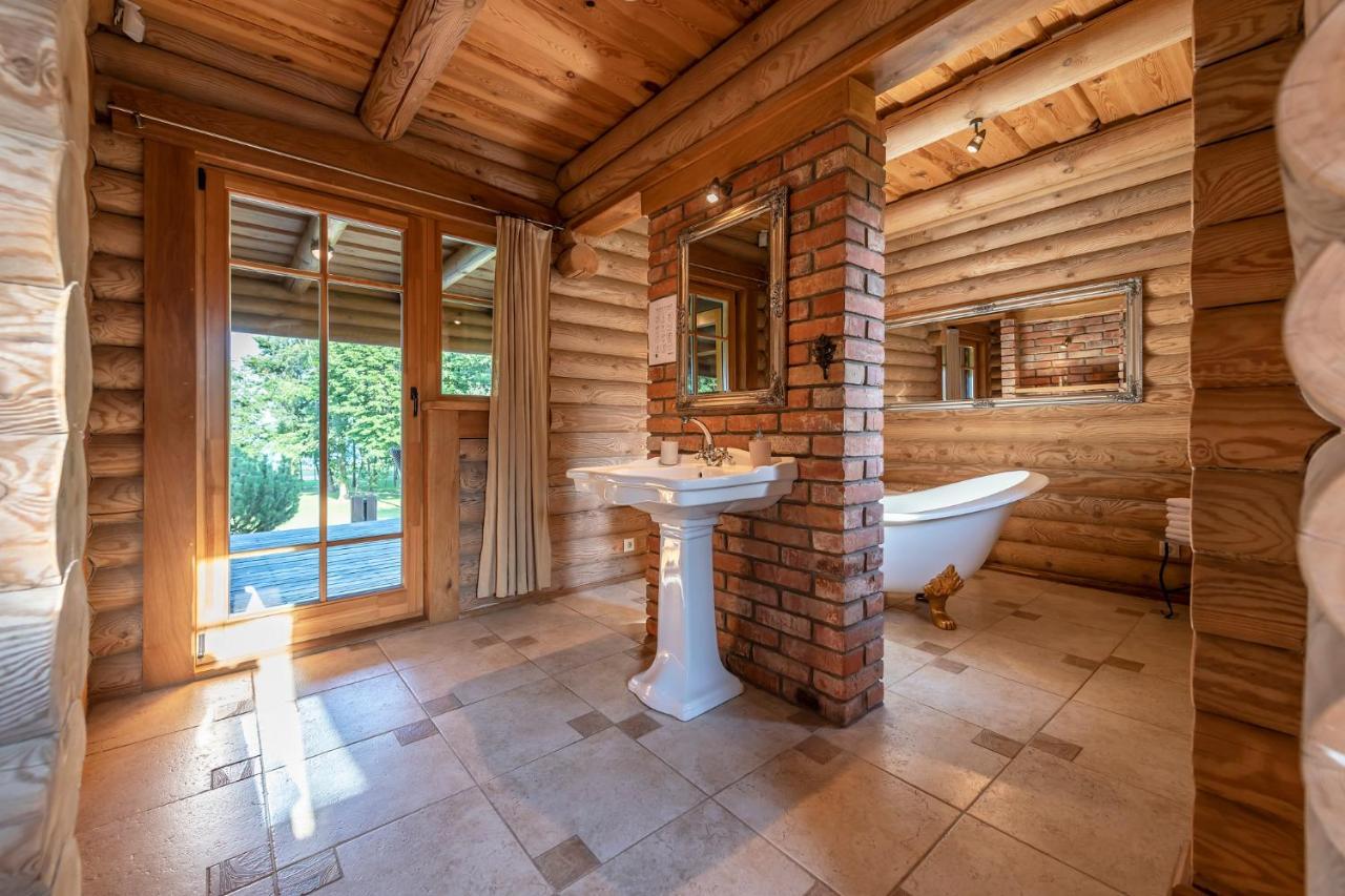 Alauso Slenis Hotel Sudeikiai Bagian luar foto